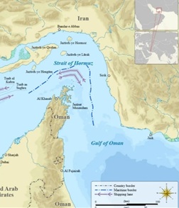 Strait of Hormuz Map